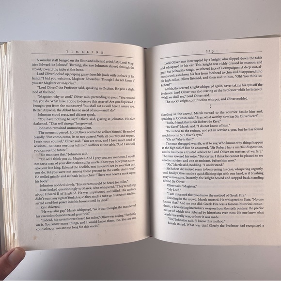 2/$30 - Timeline by Michael Crichton - Picture 13 of 15